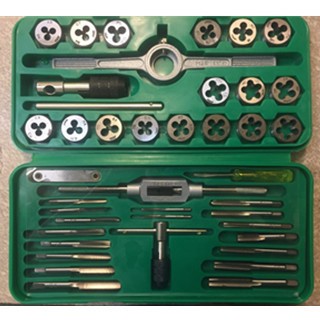 多件式工具組 日本 SKC 850R 40件組 螺絲攻牙組+丸駒組合 M3~M12 公制牙+1/8管牙 汽車 JTC指定
