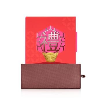 生生有禮 招財元寶 3錢 黃金擺件_計價黃金