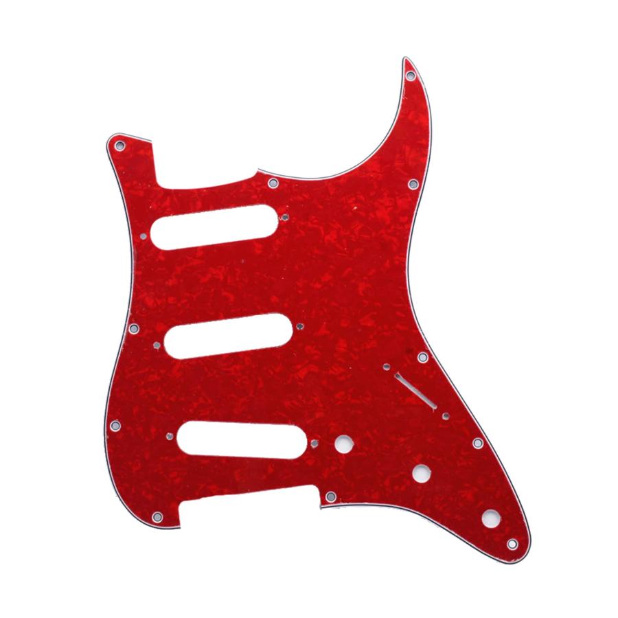 Guitar Strat Pickguard 11 Hole Strat Pickguard Prewired Scratch Plate For Electric Guitar With Screws Pickup Guard Plate