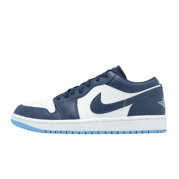 Nike 休閒鞋 Air Jordan 1 Low 男鞋 藍 白 喬丹 AJ1 553558-404