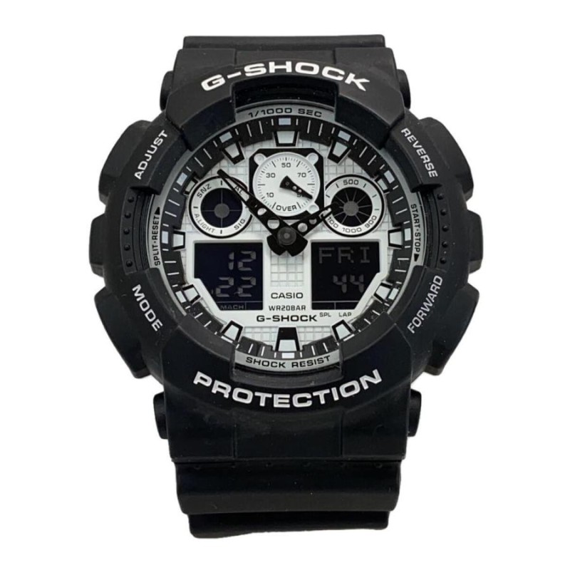 CASIO◇クォーツ腕時計・G-SHOCK/デジアナ/ラバー/BLK/BLK// | LINEショッピング