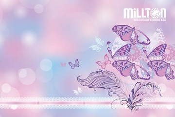 澳洲 Millton - 餐墊｜紫蝶飛揚Fantasy Butterfly