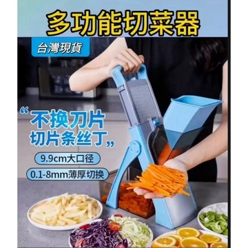 快速出貨 高級鋼多功能切菜器 免換刀片 切丁器 切絲切片 刨絲刀 切片刀