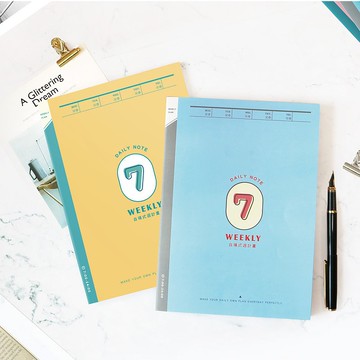 Ching Ching X 簡單生活系列 CN-25123 25K自填式週計畫定頁