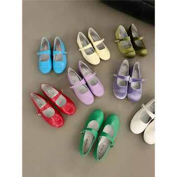 韓版網紅爆款平底單鞋女鞋子2025新款春夏季時尚氣質晚晚瑪麗珍鞋