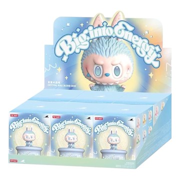 Pop Mart The Monsters Labubu Big into Energy Crystal Ball Sealed Case (6 Blind Boxes)