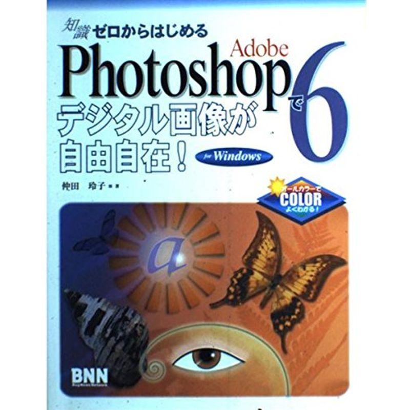 知識ゼロからはじめるAdobe Photoshop6でデジタル画像が自由自在for Windows