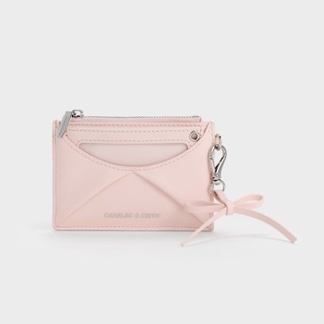【CHARLES & KEITH】Hazel 蝴蝶結票卡夾｜夏季新品｜快速出貨｜小CK