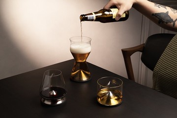 冰峰三重奏 越喝越冰涼的冰鎮酒杯 威士忌 葡萄酒 啤酒