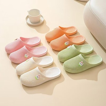 新品💗新款外穿夏季洞洞鞋女沙灘涼拖鞋包頭女士家居洗澡防滑鞋