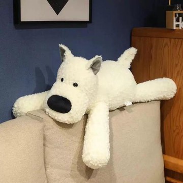 可愛西高地毛絨玩偶狗狗毛絨玩具女生超軟小狗公仔兒童生日禮物