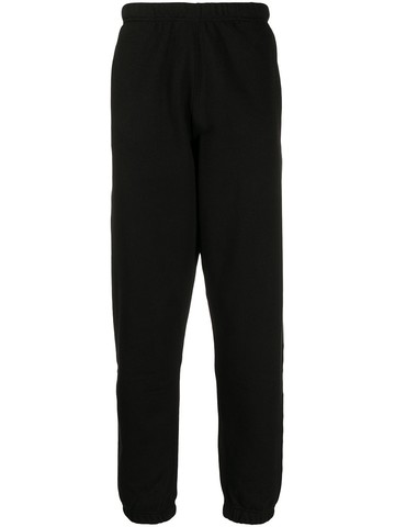 Daily Paper - logo-print joggers - men - Cotton - S - Black