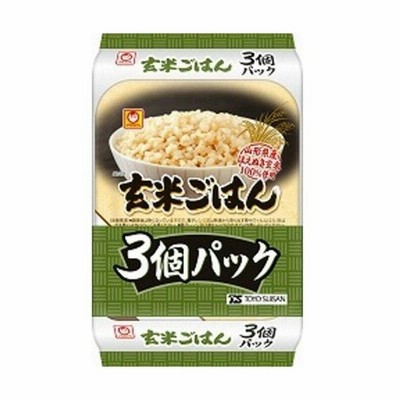 東洋水産 マルちゃん 玄米１００％の玄米ごはん３Ｐ １６０ｇＸ３