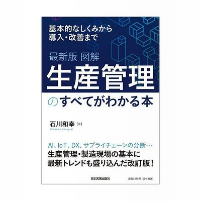 最新版 図解 生産管理のすべてがわかる本 石川和幸 本 通販 Lineポイント最大get Lineショッピング