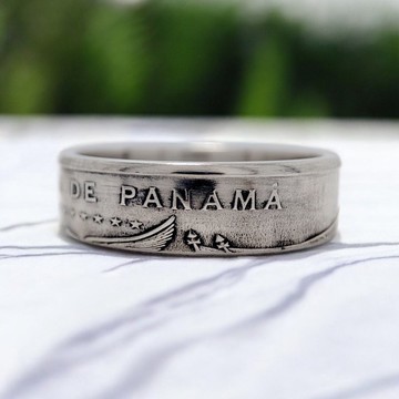 巴拿馬錢幣戒指, 巴拿馬巴爾波亞戒指, 巴拿馬錢幣戒指, 巴拿馬巴爾波亞戒指