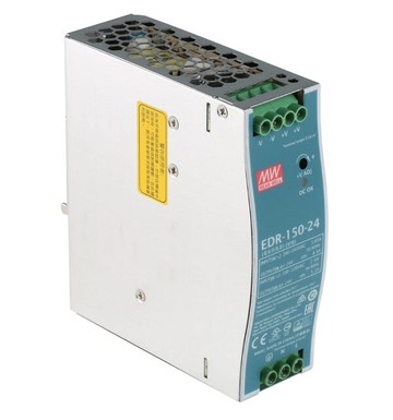 EDR-150-24 156W 24VDC MEAN WELL DIN 導軌電源供應器(含稅)【佑齊企業 iCmore】