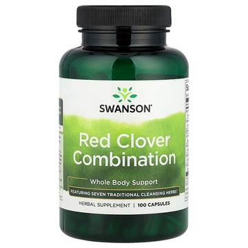 Swanson Vitamins, 紅三葉草組合物，100 粒膠囊
