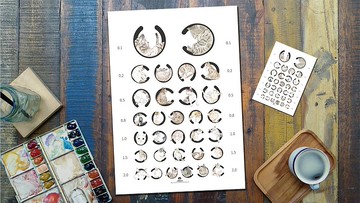 貓咪視力檢查表海報