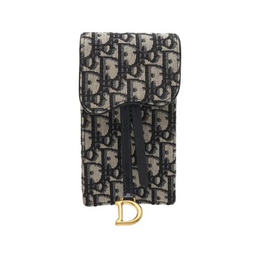 DIOR OBLIQUE 緹花老花手機包斜背包