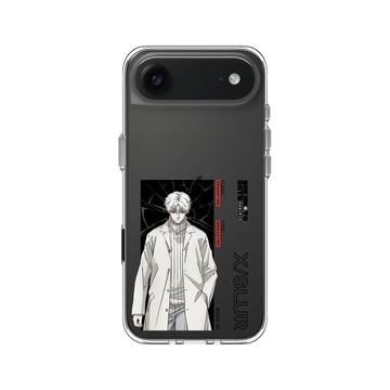 iPhone Air Clear Case（相機按鈕） 透明 - Sakamoto Days - X