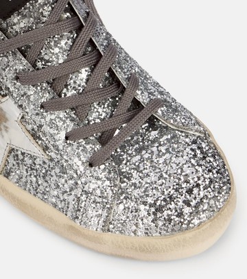 Golden Goose Super Star glitter sneakers