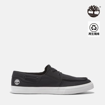 Timberland 男款黑色天絲低筒休閒鞋|A67P5EK7