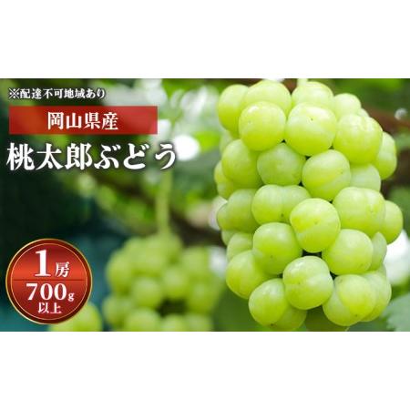 ふるさと納税 ぶどう 2024年 先行予約 桃太郎 ぶどう 1房 700g以上 化粧箱入り ブドウ 葡萄  岡山県産 国産 フルーツ 果物 ギフト 岡山県瀬戸内市