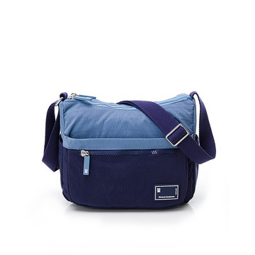 【Kinloch Anderson】清新摩卡 造型斜側包-深藍