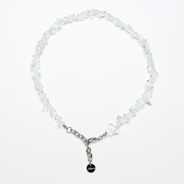 MIXTURE. MP042 天然石不規則水晶碎石項鍊