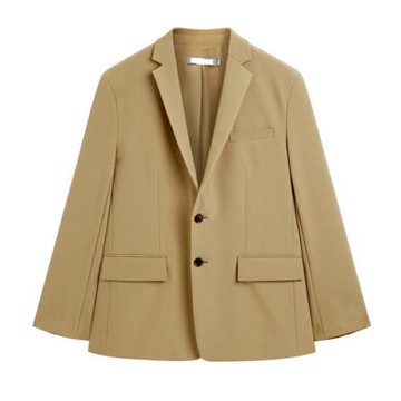 T鳥剪標男裝休閑西裝潮流時尚青年小西服帥氣簡約單B4V06/CQ12