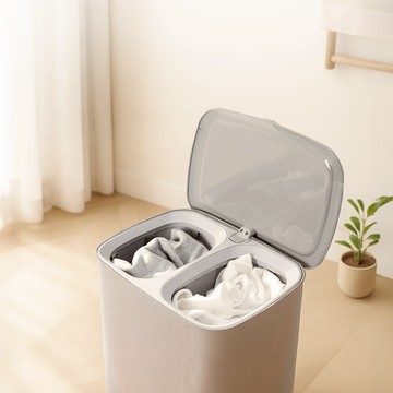 [台灣現貨] 髒衣籃 洗衣籃 分隔洗衣籃 污衣籃 分類洗衣籃 分類髒衣籃