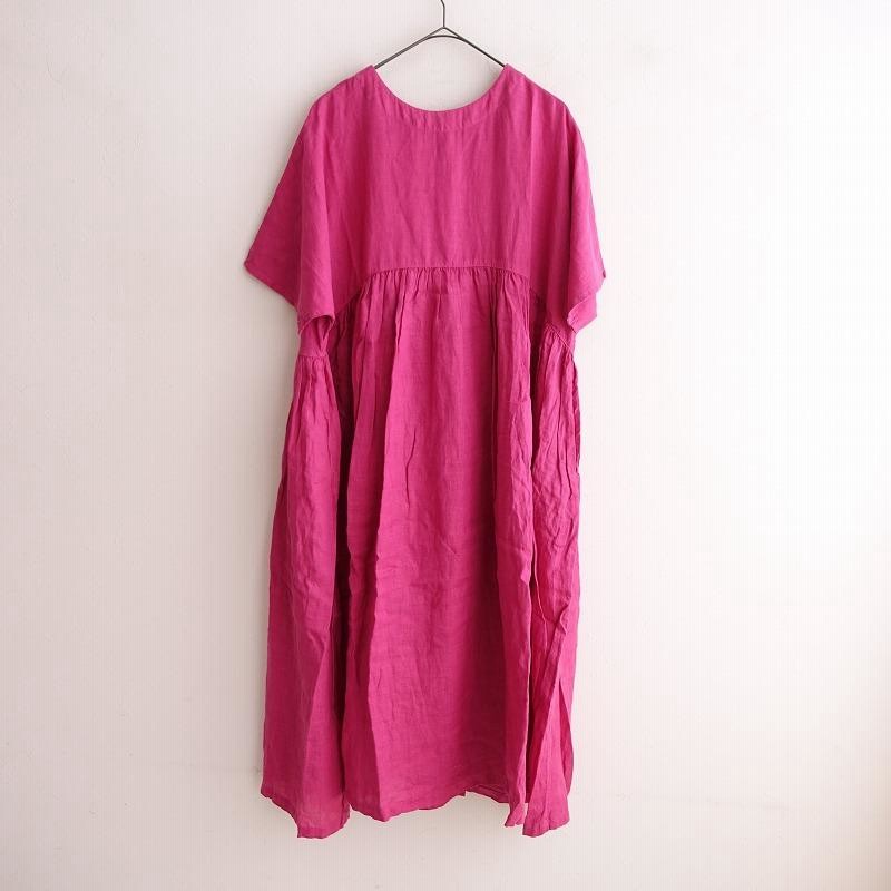 2023/定価3.1万】ネストローブ nest Robe *リネン天然染め