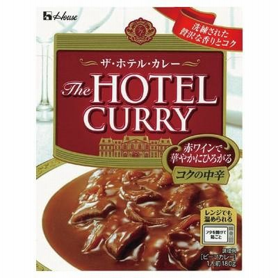 ハウス ザ・ホテルカレー コクの中辛 180g まとめ買い(×10)|4902402872925