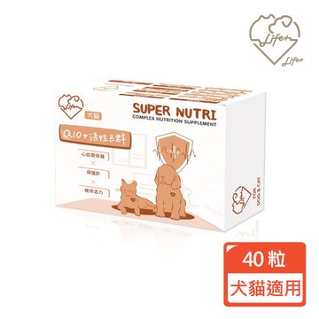 虎揚Life+ CO-Q10護心肝40粒(犬貓適用)