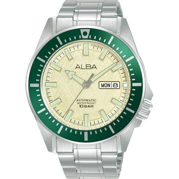 ALBA Tokyo Design 岩石紋理機械錶-43mm(AL4719X1/Y676-X094G)