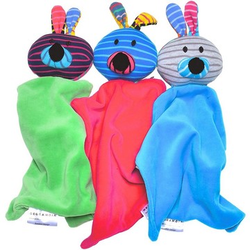 北歐童裝瑞典有機棉嬰兒幼兒安撫玩具口水巾玩偶