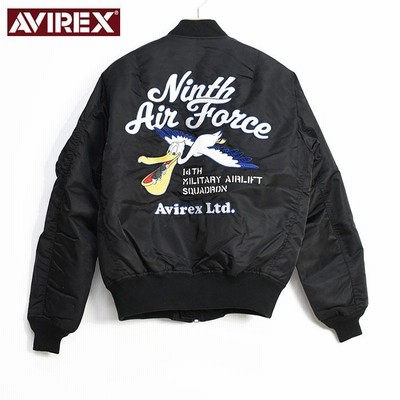 90's AVIREX MA-1 フライトジャケット エアフォース　アビレックス AVIREX アビレックス MA-1 9th エアフォース MA-1 9th AIR FORCE