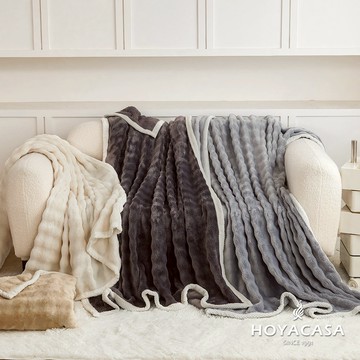 HOYACASA 極光之旅暖絨毯｜多款任選｜150X200cm