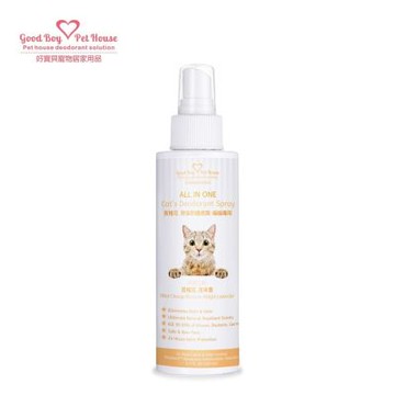 【GBPH好寶貝】All IN ONE法國香氛貓咪除臭防護噴霧150ml 乾洗澡、屁屁清潔 五種香味可選