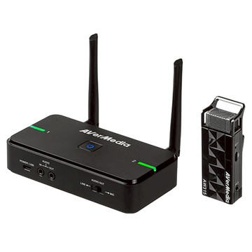 AVerMedia 圓剛科技 2.4GHz 無線教學單麥克風組  AW315  1組