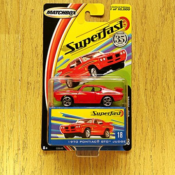 Matchbox 火柴盒 MB289 龐蒂克GTO審判 1970 Pontiac GTO 限量版