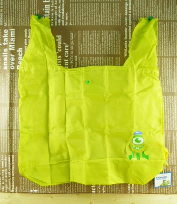 【震撼精品百貨】Monsters University_怪獸大學~環保袋-大眼仔