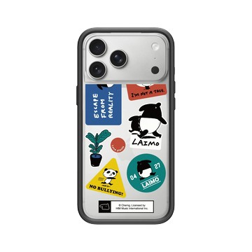 iPhone 17 Pro Max Mod NX -邊框背蓋組合 (相機按鈕) 黑 - 馬來貘 Laimo - LAIMO到處貼