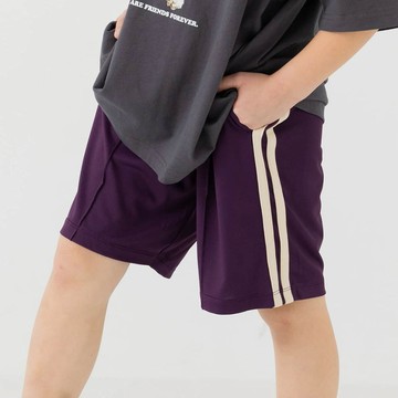 日本 Chil2 - 抗UV 不易起球彈力短褲-深紫