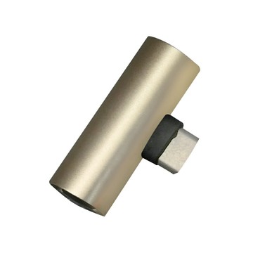 【TW焊馬】H5711 Type-C 二合一充電+3.5mm耳機轉接頭(同時聽歌充電)