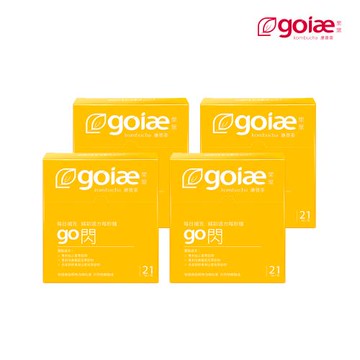 goiae果葉 康普茶沖泡粉包(檸檬風味)4盒(21包/盒)