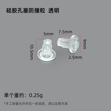 ✨臺灣有貨✔️免運✨ 5mm軟塑料矽膠堵頭防塵塞櫃門防撞靜音家具配件孔塞防潮通用減震