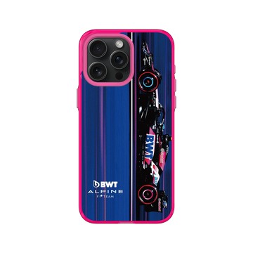 iPhone 15 Pro Max Clear 粉漾桃 - Alpine - F1 BWT Alpine Formula One Team Car A524