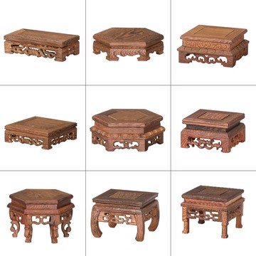 木座底座 茶具架茶架 托隔紫砂承木托茶道零配