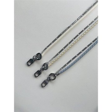 手機鏈小眾設計師款有腔調獨家原創金屬拼接個性潮流潮品通用掛繩